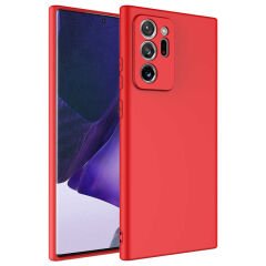 Galaxy Note 20 Ultra Kılıf Zore Mara Lansman Kılıf-Kırmızı