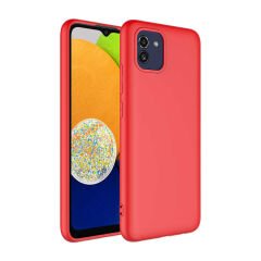 Galaxy A03 Kılıf Zore Mara Lansman Kılıf-Kırmızı