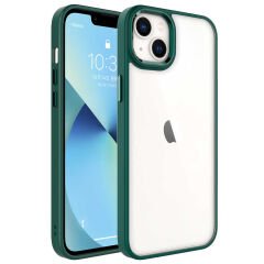iPhone 14 Kılıf Zore Krom Kılıf-Lacivert