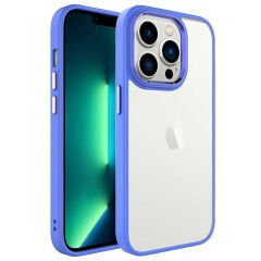 iPhone 14 Pro Kılıf Zore Krom Kılıf-Lavendery Gray