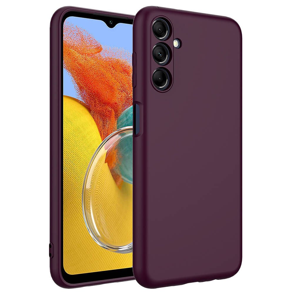 Galaxy A15 Kılıf Zore Mara Lansman Kılıf-Koyu Mor