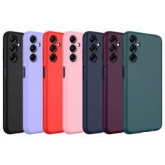 Galaxy A35 Kılıf Zore Mara Lansman Kılıf-Koyu Yeşil