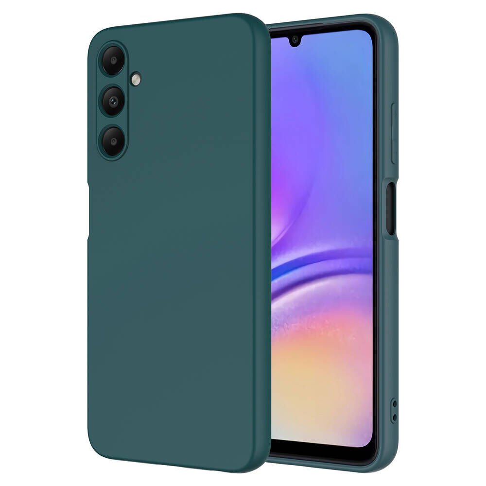 Galaxy A35 Kılıf Zore Mara Lansman Kılıf-Koyu Yeşil