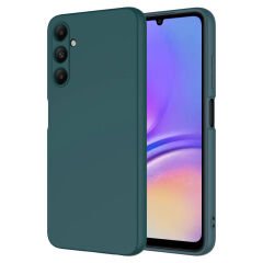 Galaxy A55 Kılıf Zore Mara Lansman Kılıf-Koyu Yeşil