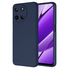 Realme 11 4G Kılıf Zore Mara Lansman Kılıf-Koyu Mor