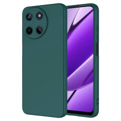 Realme 11 4G Kılıf Zore Mara Lansman Kılıf-Koyu Yeşil
