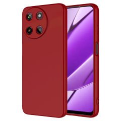 Realme 11 4G Kılıf Zore Mara Lansman Kılıf-Kırmızı