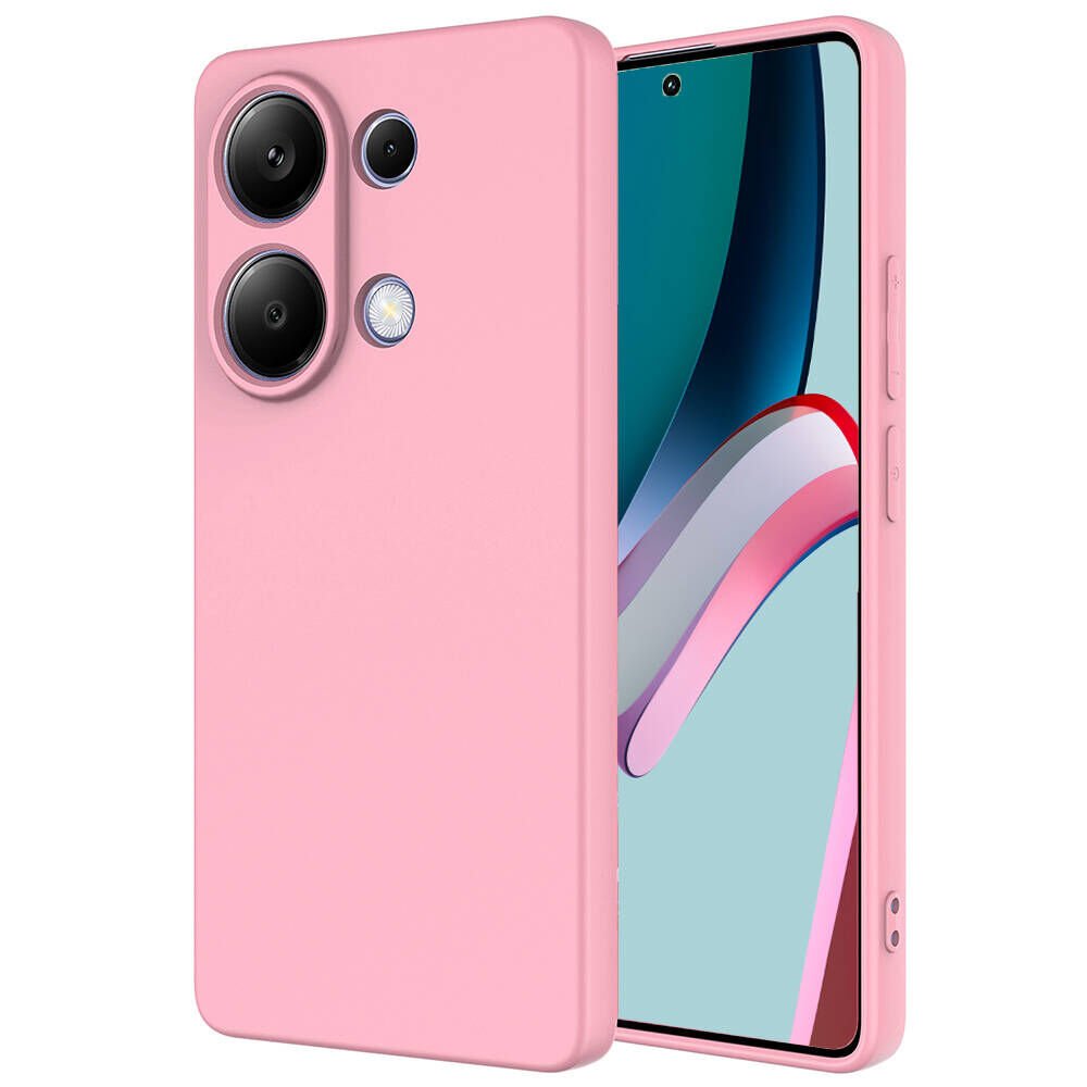 Xiaomi Redmi Note 13 Pro 4G Kılıf Zore Mara Lansman Kılıf-Pembe Açık