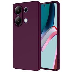 Xiaomi Poco M6 Pro 4G Kılıf Zore Mara Lansman Kılıf-Koyu Mor
