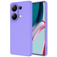 Xiaomi Poco M6 Pro 4G Kılıf Zore Mara Lansman Kılıf-Lila