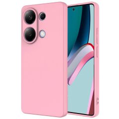 Xiaomi Poco M6 Pro 4G Kılıf Zore Mara Lansman Kılıf-Pembe Açık