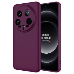Xiaomi Mi 14 Ultra Kılıf Zore Mara Lansman Kılıf-Koyu Mor