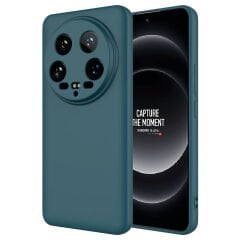 Xiaomi Mi 14 Ultra Kılıf Zore Mara Lansman Kılıf-Koyu Yeşil