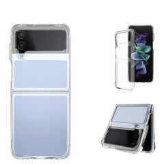 Galaxy Z Flip 4 Kılıf Zore Vonn Kılıf-Renksiz