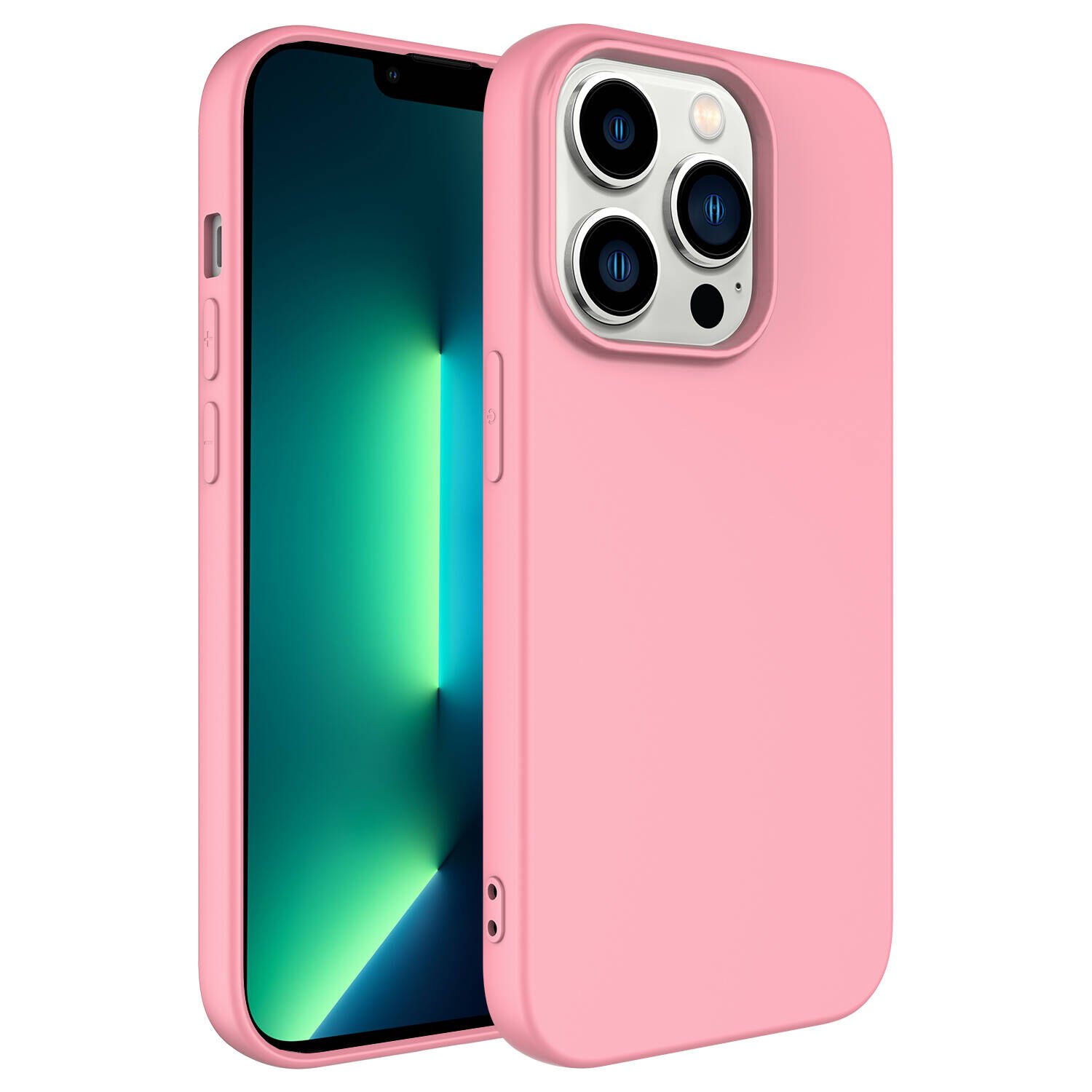 iPhone 14 Pro Kılıf Zore LSR Lansman Kılıf-Pembe Açık