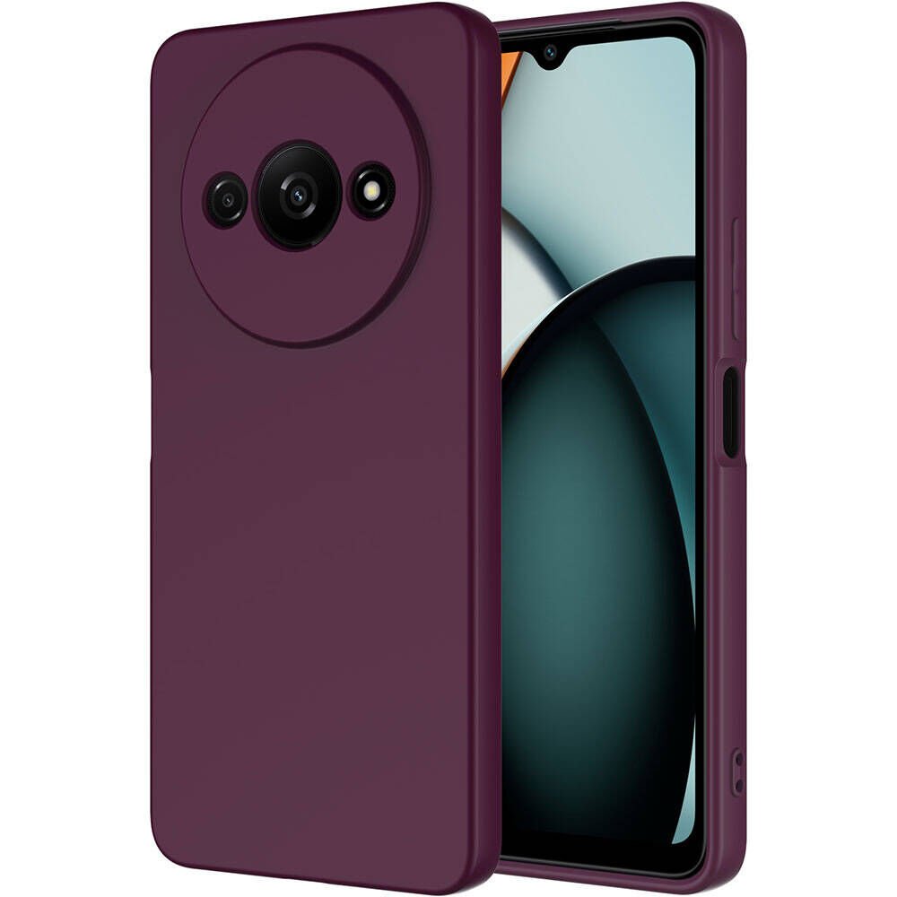 Xiaomi Redmi A3 4G 2024 Kılıf Zore Mara Lansman Kılıf-Koyu Mor