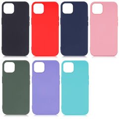 iPhone 14 Plus Kılıf Zore LSR Lansman Kılıf-Derin Mor