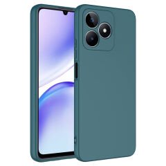 Realme Note 50 Kılıf Zore Mara Lansman Kılıf-Koyu Yeşil