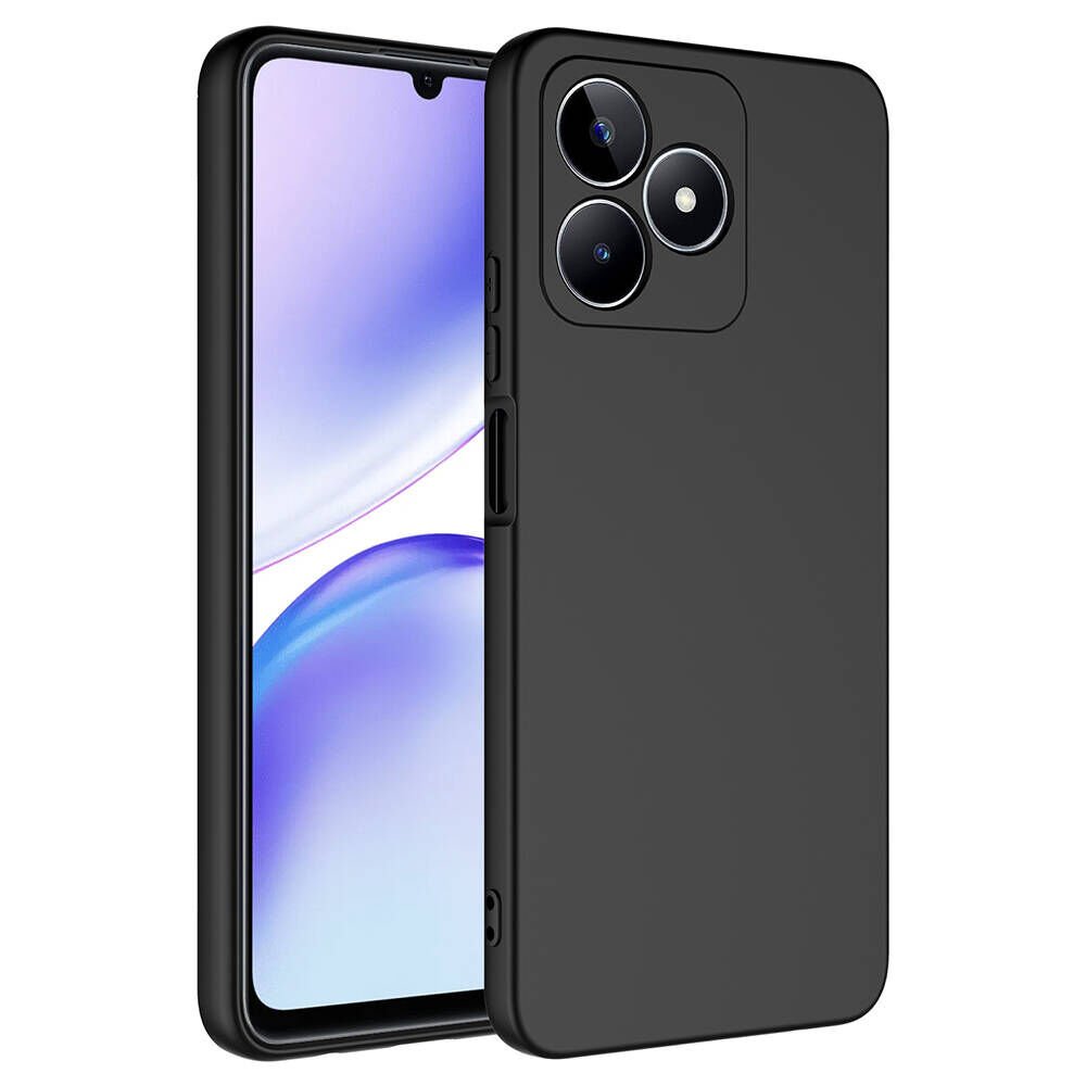 Realme Note 50 Kılıf Zore Mara Lansman Kılıf-Siyah