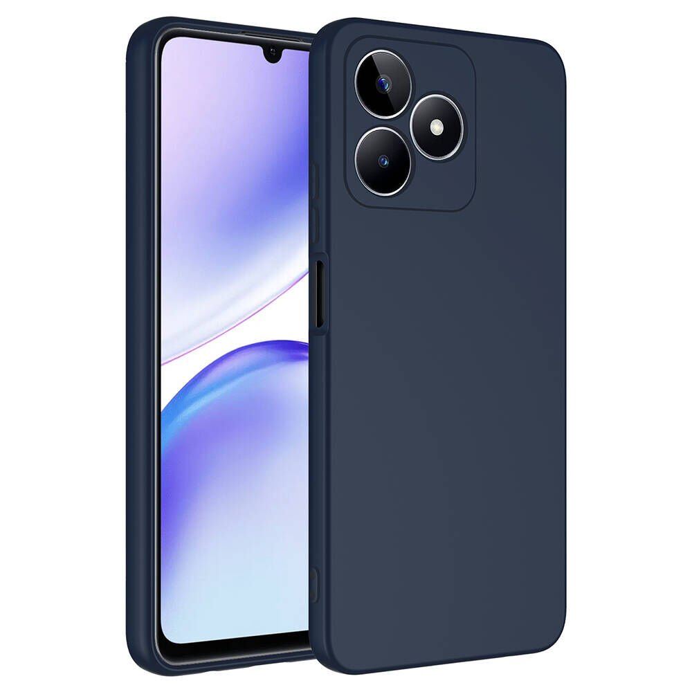 Realme Note 50 Kılıf Zore Mara Lansman Kılıf-Lacivert