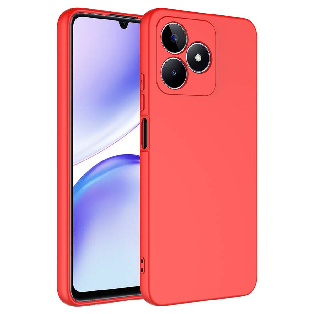 Realme Note 50 Kılıf Zore Mara Lansman Kılıf-Kırmızı