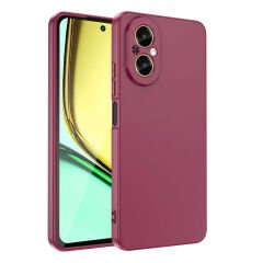 Realme 12 Lite Kılıf Zore Mara Lansman Kılıf-Koyu Mor