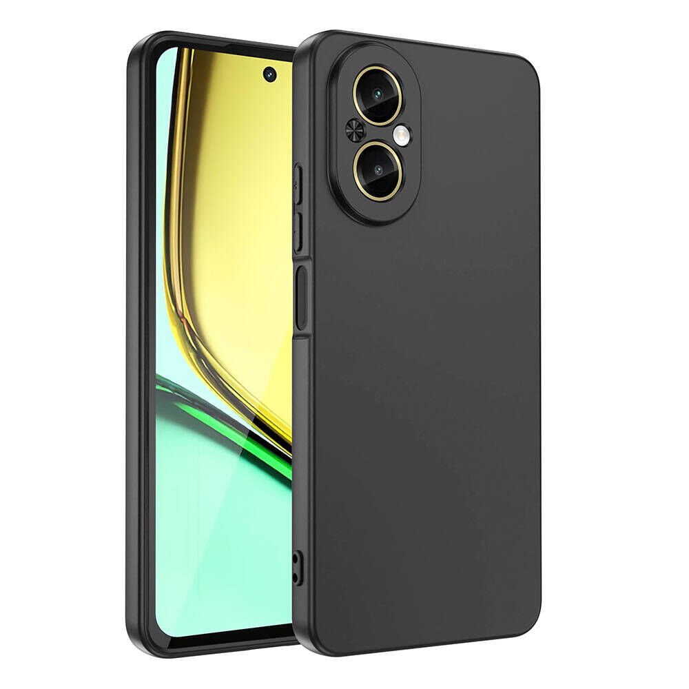 Realme 12 Lite Kılıf Zore Mara Lansman Kılıf-Siyah