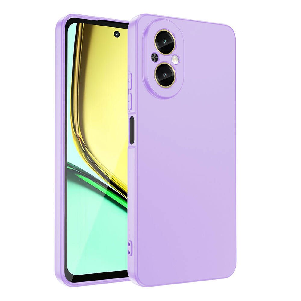 Realme 12 Lite Kılıf Zore Mara Lansman Kılıf-Lila