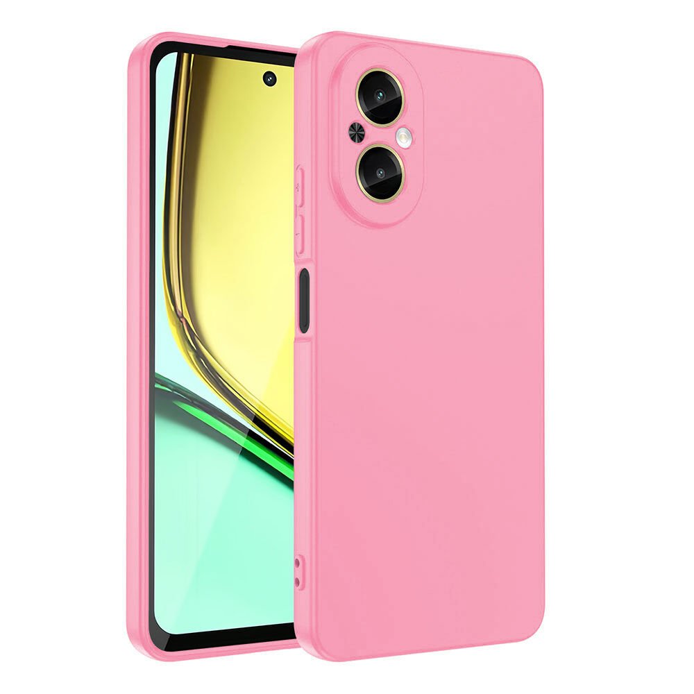 Realme 12 Lite Kılıf Zore Mara Lansman Kılıf-Pembe