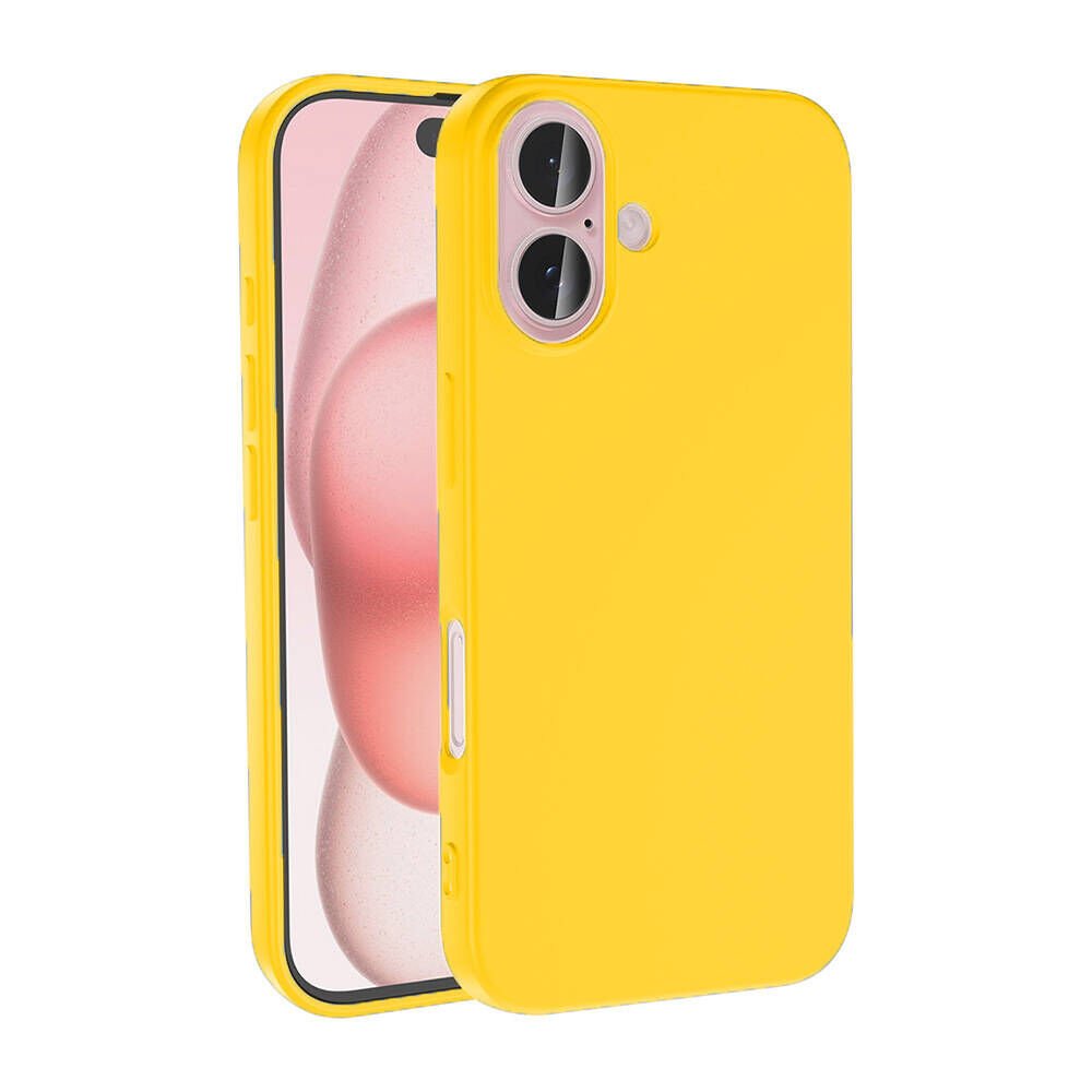 iPhone 16 Kılıf Zore LSR Lansman Kılıf-Sarı