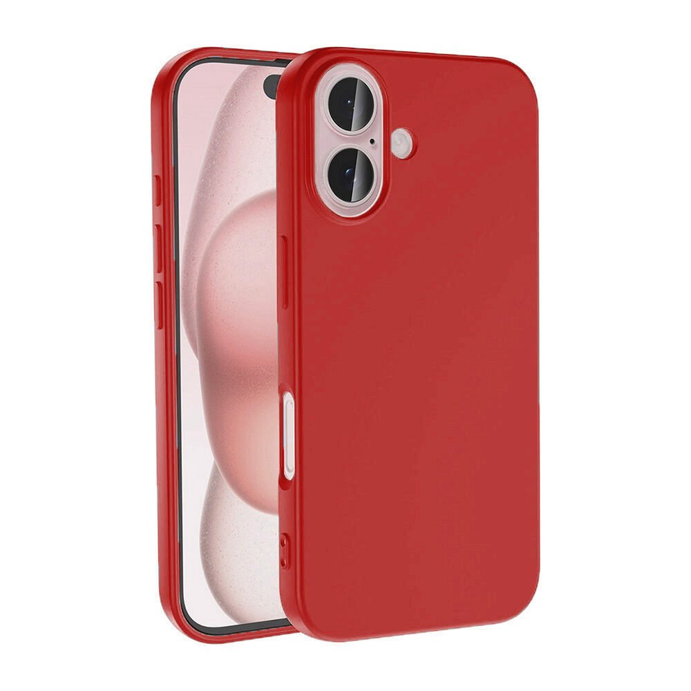 iPhone 16 Kılıf Zore LSR Lansman Kılıf-Kırmızı
