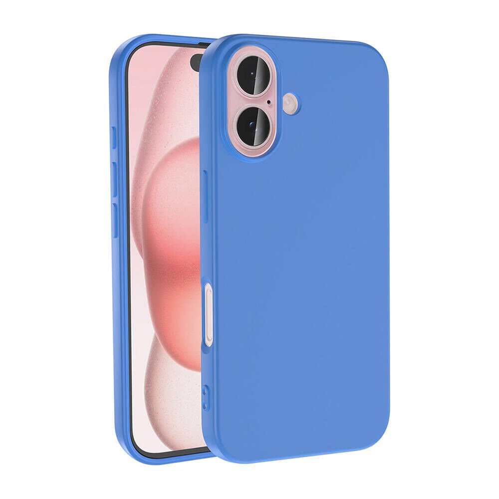 iPhone 16 Plus Kılıf Zore LSR Lansman Kılıf-Mavi