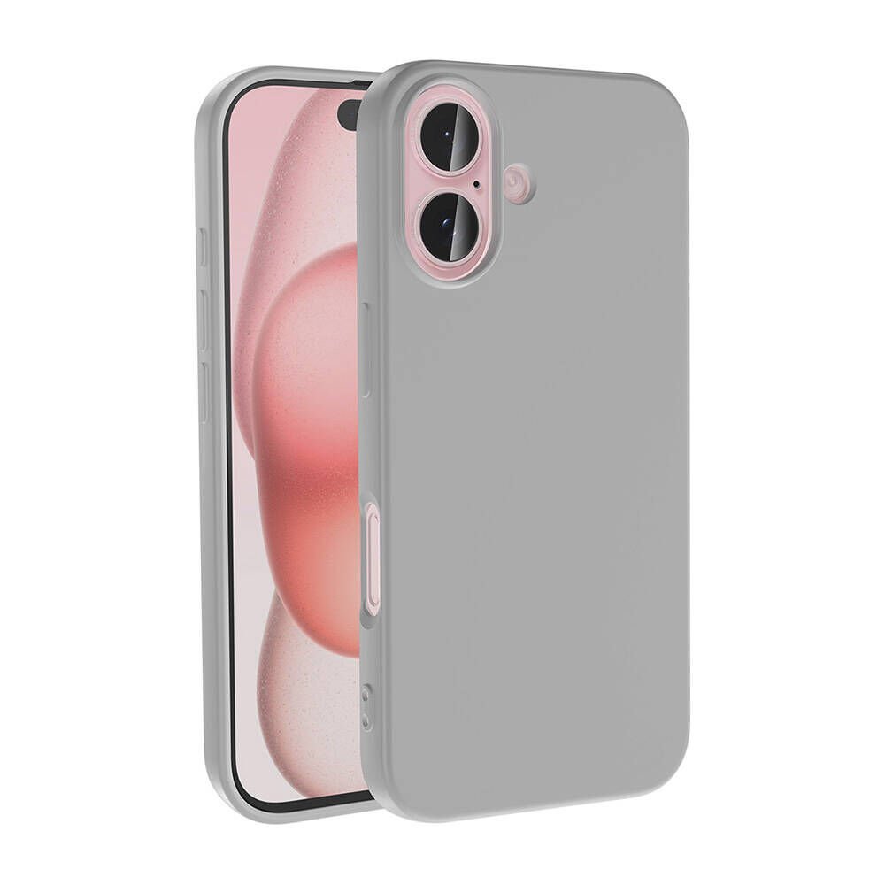 iPhone 16 Plus Kılıf Zore LSR Lansman Kılıf-Gümüş