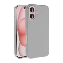 iPhone 16 Plus Kılıf Zore LSR Lansman Kılıf-Gümüş