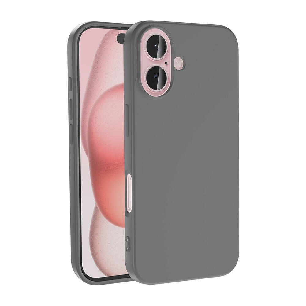 iPhone 16 Plus Kılıf Zore LSR Lansman Kılıf-Titanyum-Gri
