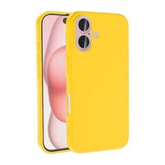 iPhone 16 Plus Kılıf Zore LSR Lansman Kılıf-Sarı