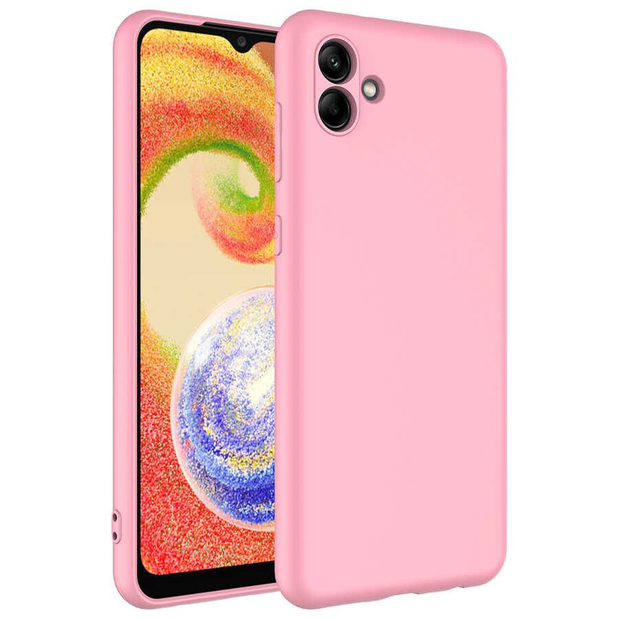 Galaxy A04 Kılıf Zore Mara Lansman Kılıf-Pembe Açık