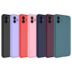 Galaxy A04 Kılıf Zore Mara Lansman Kılıf-Koyu Mor