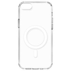 iPhone 7 Kılıf Şeffaf Sert PC Zore Embos Kılıf-Renksiz