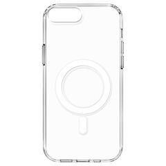 iPhone 7 Plus Kılıf Şeffaf Sert PC Zore Embos Kılıf-Renksiz