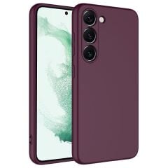 Galaxy S23 Kılıf Zore Mara Lansman Kılıf-Koyu Mor