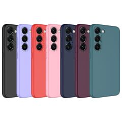 Galaxy S23 Plus Kılıf Zore Mara Lansman Kılıf-Lila