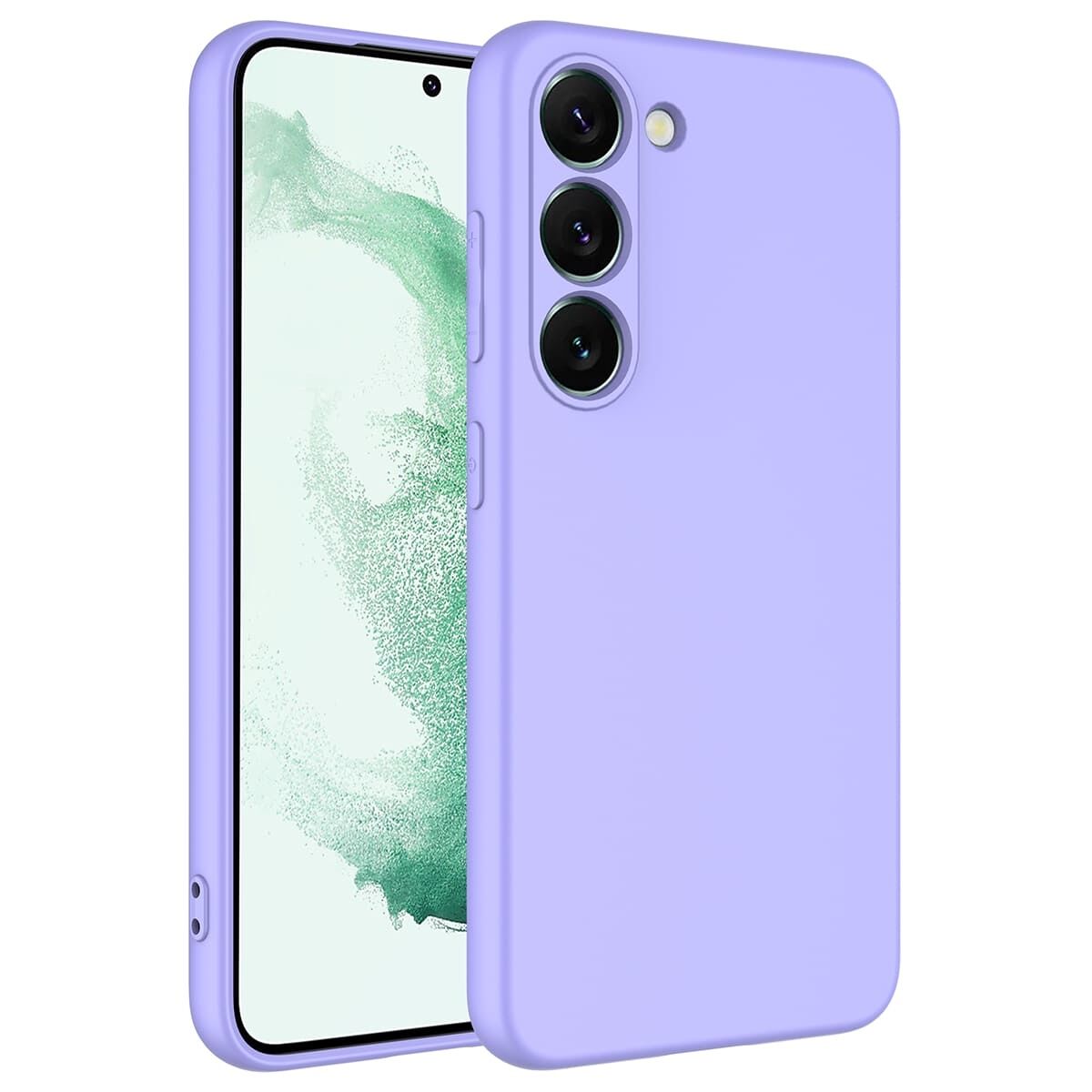 Galaxy S23 Plus Kılıf Zore Mara Lansman Kılıf-Lila