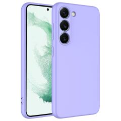Galaxy S23 Plus Kılıf Zore Mara Lansman Kılıf-Lila