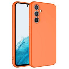 Galaxy A34 Kılıf Zore Mara Lansman Kılıf-Turuncu