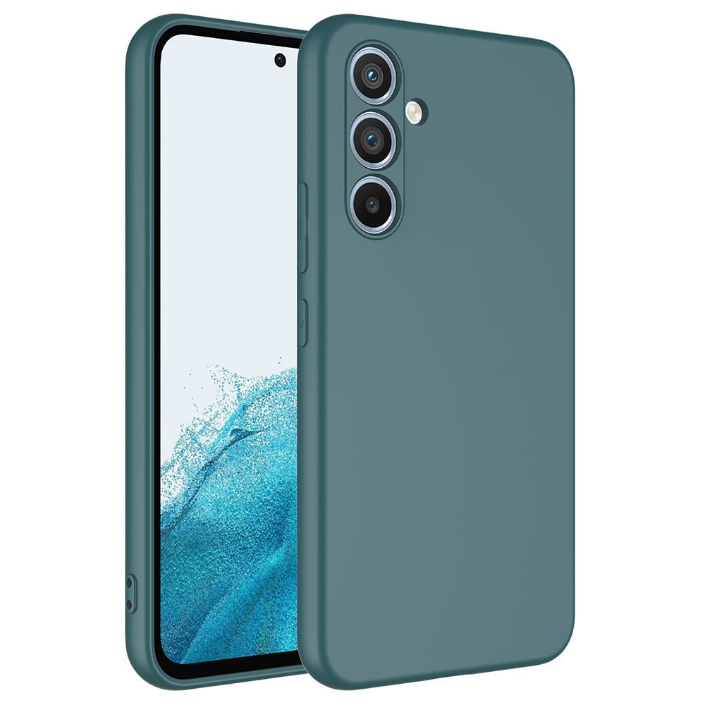 Galaxy A54 Kılıf Zore Mara Lansman Kılıf-Koyu Yeşil