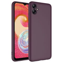 Galaxy A04E Kılıf Zore Mara Lansman Kılıf-Koyu Mor