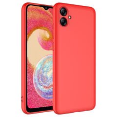 Galaxy A04E Kılıf Zore Mara Lansman Kılıf-Kırmızı