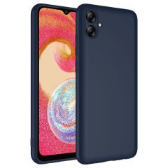 Galaxy A04E Kılıf Zore Mara Lansman Kılıf-Lacivert