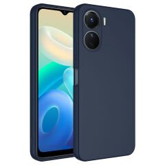 Vivo Y16 Kılıf Zore Mara Lansman Kılıf-Lacivert